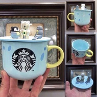 Starbucks Summer Blue Marine Animal Series Ceramic Mug