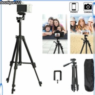 BOU 1 Selfie Mobile Phone  Holder Abs Aluminum Alloy Four-section Mobile Phone Live Tripod Stand Camera