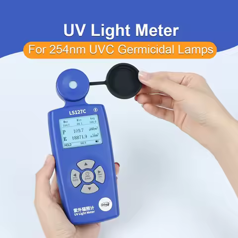 Uv Meter Digital Uvc Light Radiometer LS127C 254nm APP Function PC Software High Precision Professio