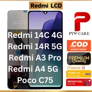 Skrin LCD Serasi Untuk Redmi 14C 4G / Redmi 14R 5G / Redmi A3 Pro / Redmi A4 5G / Poco C75 LCD Scree