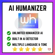 [24/7 Fast] WriteHuman Ai | Unlimtied Humanize Ai Tool | Bypass Ai