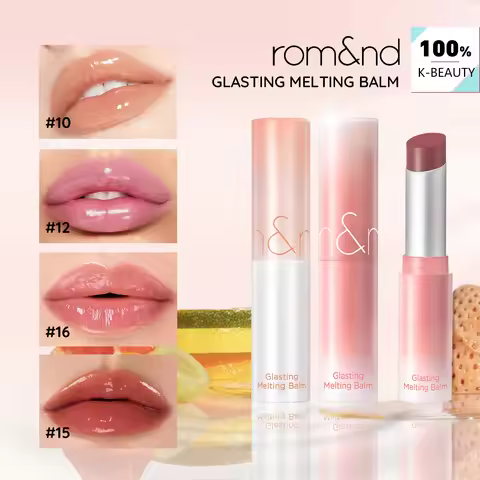 rom&nd Glasting Melting Balm&Blackspectrum,Melting Balm Formula,Luxury Makeup,Hydrating Lip Balm,Kor
