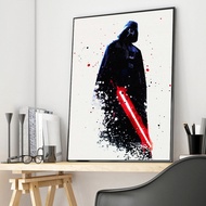 Watercolor Darth Vader Star Wars Canvas Posters Movie Prints Wall Art Painting Decorative Pictures f