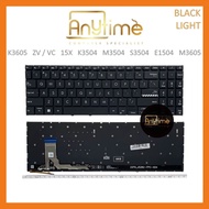 ASUS 16X K3605 K3605ZV K3605VC 15X K3504 M3504 S3504 E1504 M3605 Keyboard US Backlit Light