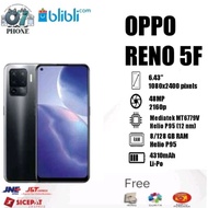 Blb Oppo Reno 5F 8/128Gb Garansi Resmi Oppo Indonesia