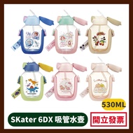 Skater 6DX Straw Water Bottle (530ml)