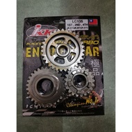 LC135 ENGINE GEAR SET 1ST 2ND 4TH RACING SET