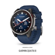 全新 New | Garmin Quatix 8 | 佳明 Quatix 8 | 智能手錶 | 47mm/51mm｜1.4" AMOLED｜航圖機語音控制 | 40米潛水功能