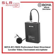 BOYA BY-F80D Professional Omni Directional  Lavalier Video / Instrument microphone