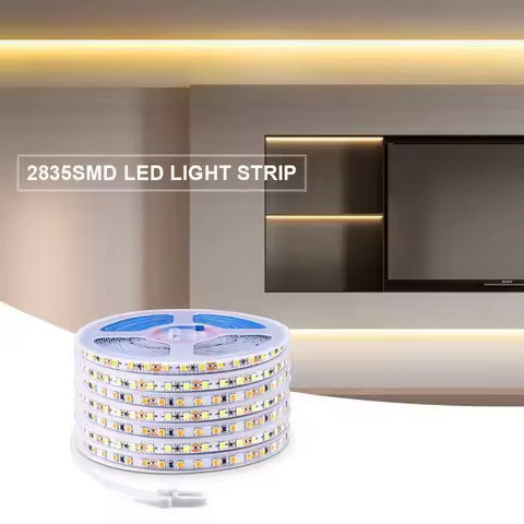 DC12V LED Strip Lights COB/SMD 2835 with DuPont Connector Kitchen Cabinet Lighting Layered Light for
