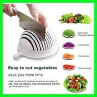 ◲ § ♣ Salad Slicer Cutter Chopper Bowl Food Fruit Vegetable Slicer Master