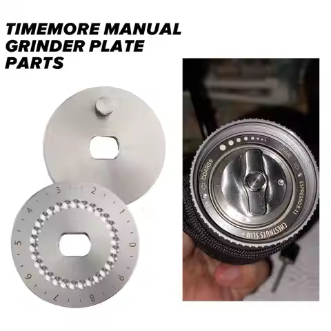 Manual Grinder Plate Parts For Timemore For Chestnut C/c2/c3/c3s /slim/nano/G1 30 Clicks Steel Grind