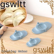 GSWLTT Dumpling Mould, Kitchen Tool Home Gadget Accessories Dumpling Maker, Portable Easy to Operate Blue Color Dumpling Mold Tool