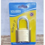 4 digit number padlock digital padlock /SOLIGEN Number padlock 50 milli/SOLIGEN / number padlock 4-d