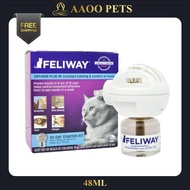 [AAOO Pets] FELIWAY CLASSIC Starter Kit for Cats (Diffuser and 48 ml vial)
