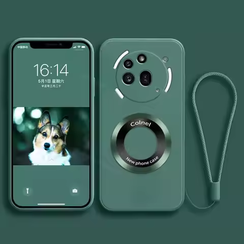 Luxury Phone Case For Nothing Phone 3A Pro Cover 3Apro Magnetic Silicone Protective Soft Case With S