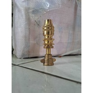 Thick Brass Spray Nozzle - High Pressure Water Spray Head for Water Hose & Sprayer