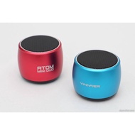 Mini Dual Portable Speaker with Duo Wirelss Stereo Technology VINNFIER  Atom