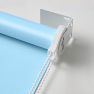 【A Simple】 Waterproof Roller Shades Blind Modern Simple Style Kitchen Balcony Office Partition Curta
