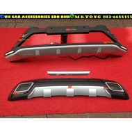 Perodua aruz bumper guard protector bodykit with led daylight and signal light READY STOCK 