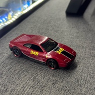 LOOSE DIECAST - FERRARI 348 CHERRY RED HOTWHEELS VVHTF