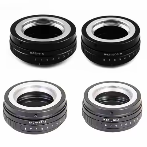 M42 Tilt Lens Adapter Ring M42 Screw Mount M42-NEX M42-FX M42-M43 To for EOS M FUJIFIM Panasonic son
