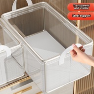 Transparent PVC Dora Box Drawer for Clothes Foldable Drawer Clothes Storage Box Organizer Closet
