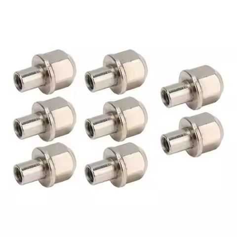 8 Pcs RC Hex Wheel Hub Nut Universal 12mm Drive Adaptor Extension Column Stainless Steel