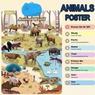 0-9Y ABC 123 Learning Poster | Pendidikan Awal Kanak-Kanak | Baby Toddler Early Education Waterproof