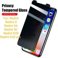 Redmi 9 9C 9A K20 Pro Antigores Tempered Glass Spy TG Privacy