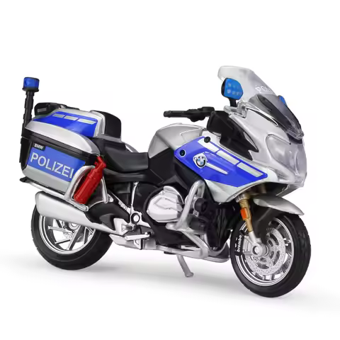 Maisto 1:18 BMW R1200 RT FJR 1300A Police Motorcycle Diecast Metal Model Sport Motorbike Model For C