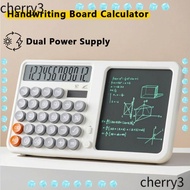 CHERRY Scientific Calculator, Dual Power Supply Large LCD Display  Calculator, 12-Digit Standard Fun