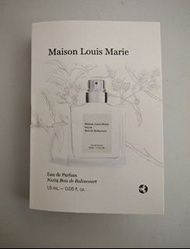 MAISON LOUIS MARIE 1.5ml No. 4 Bois De Balincourt Perfume 1.5ml No.4香水