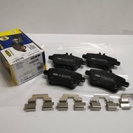182039-ICER MERC W176 W117 REAR DISC BRAKE PAD