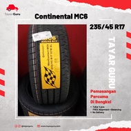 Continental mc6 235/45R17 Tayar Baru (Installation) 235 45 17 New Tyre Tire TayarGuru Pasang Kereta Wheel Rim Car
