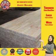 [ Rubber Wood Board AC 15mm ] 🌲 Rubber Wood | Rubber Wood Board | Rubber Wood Table Top |