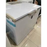 Freezer box SHARP 200 liter. Chest freezer FRV-200. frozen food,