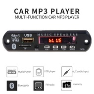 บอร์ดเครื่องเล่นMP3/USB/บลูทูธ/MSDการ์ด(MP3BTเปลือย ไฟ12v)