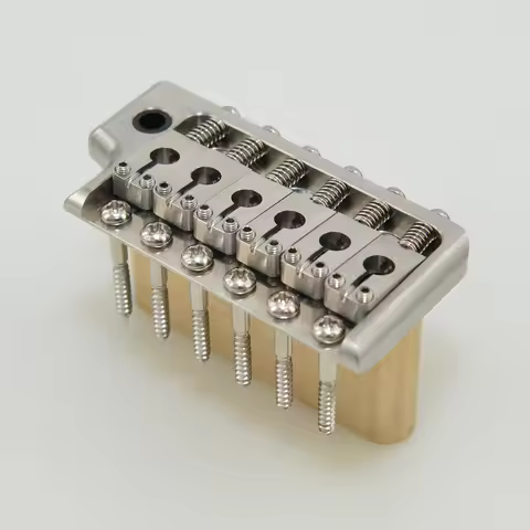 CNC Machined 52.5mm Stainless Steel 6-Screw Guitar Tremolo Bridge for PRS Knife Edge ST Style Electr