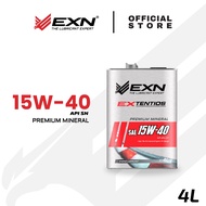 EXN Lube Extentios 15W-40 Premium Mineral Engine Oil API SN