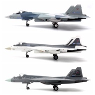 AF1 Russia Air Force SU 57 Fighter Air Exhibition SU-57 Simulation Finished Alloy Airplane Model 1/7
