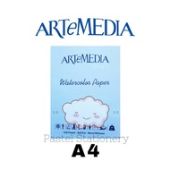 Artemedia Watercolor Paper A4 200gr - 200gsm Watercolor Paper, 12 Sheets