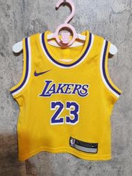 NBA 球衣 兒童球衣 幼童球友 籃球背心 湖人隊 詹姆士 2T球衣