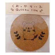 短尾矮袋鼠 Ku-chan 軟木杯墊
