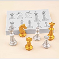English Chess set Silicone Mold
