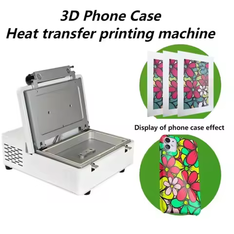 3D Phone Case Dedicated Heat Transfer Printer Vacuum Heat Transfer Printer Film Phone Case Printer 3