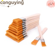 PONGUX Hair Painting Brush, Watercolor Paint Drawing Wood Handles Oil Paint Brush,  Practical Multif