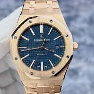 Audemars Piguet Audemars Piguet Royal Oak Series 15400OR Blue Surface Rose Gold Material Automatic Mechanical Watch