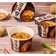 Korean Food/Nongshim Big Bowl Gamjatang Ramen 92g x 3 / Korean Ramen/Exclusive to 7-Eleven Korea