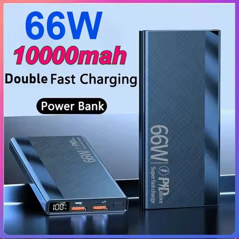 3C Certification 10000mAh PowerBank Double Fast Charging for IPhone 16 15 14 13 Huawei Xiaomi Samsun